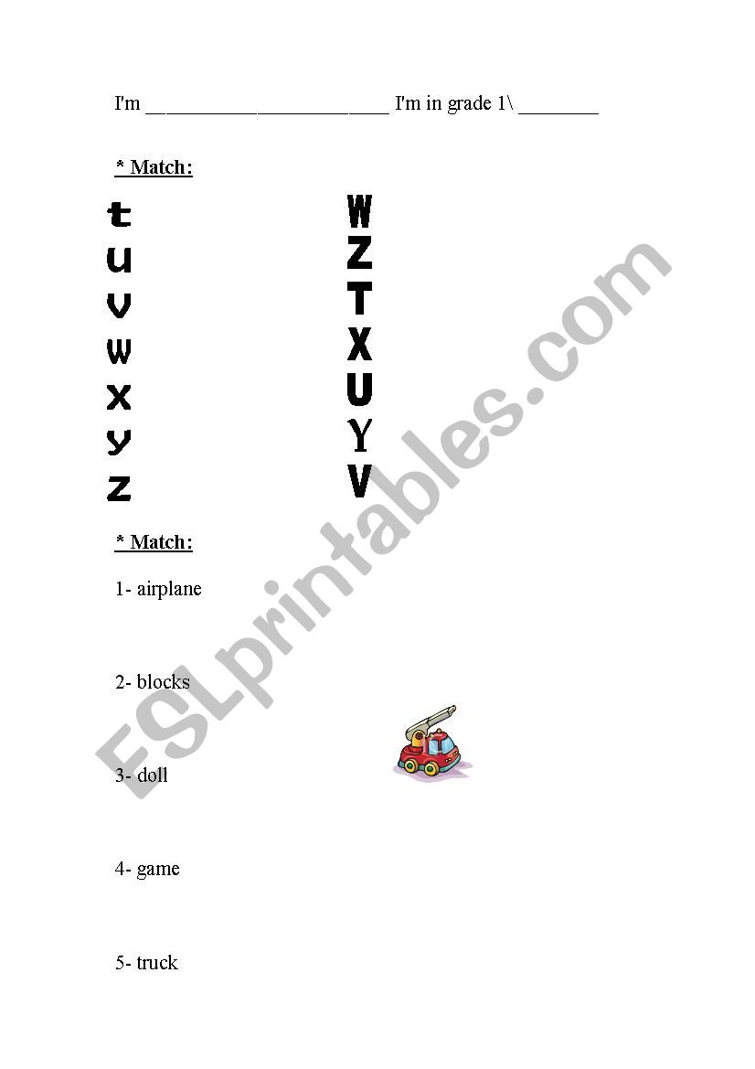 My Class - ESL worksheet by mess