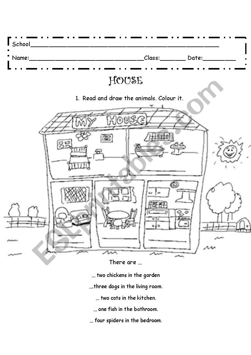 House worksheet