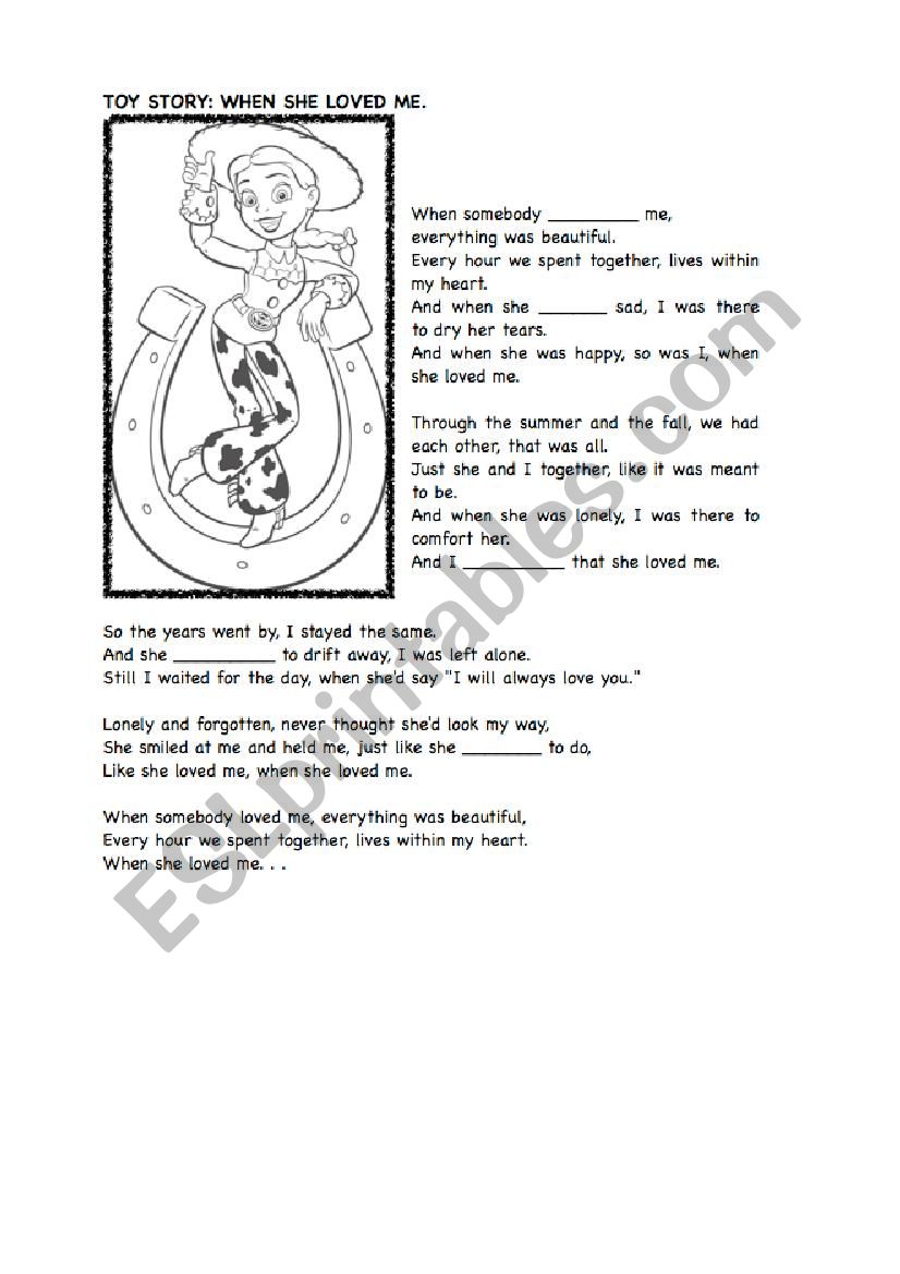 Listening exercise for kids. worksheet