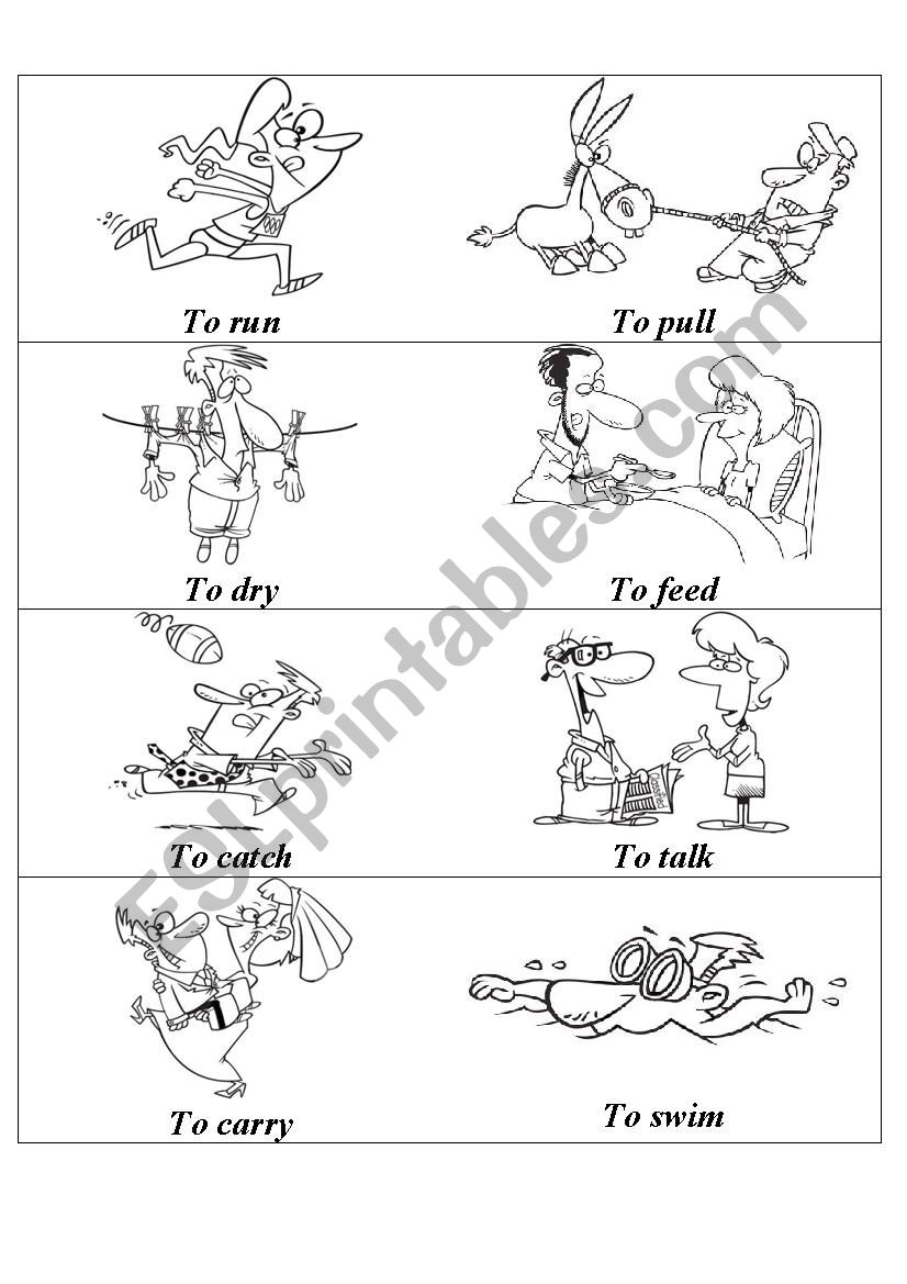 Verbs. Part 4 worksheet