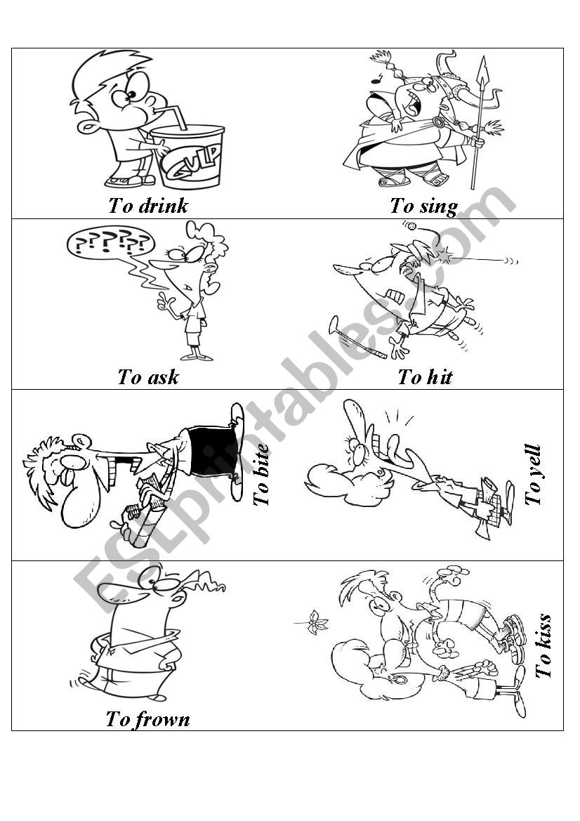 Verbs. Part 6 worksheet