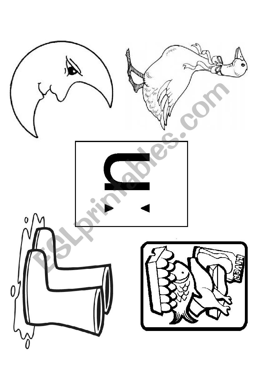 English Phonetics - poster - /u:/ 