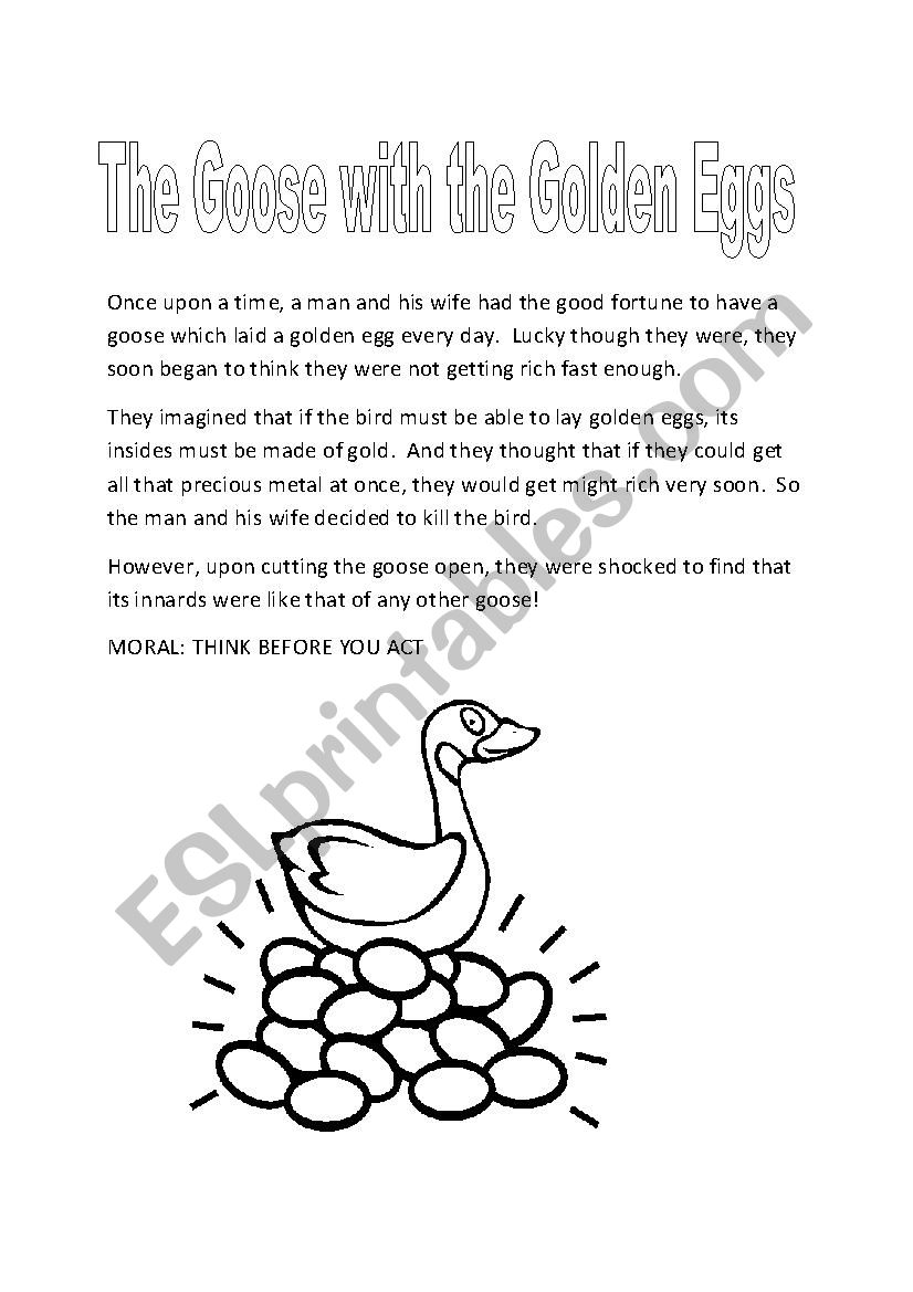 The Goose with the Golden Eggs