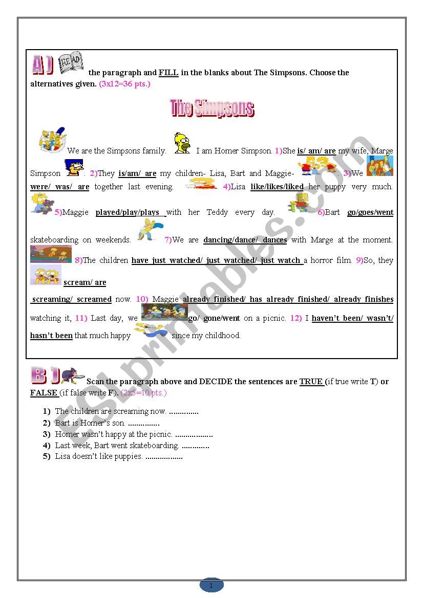 elementary worksheet worksheet