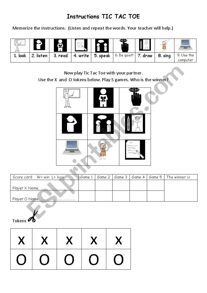 tic-tac-toe-esl-worksheet-by-evinches