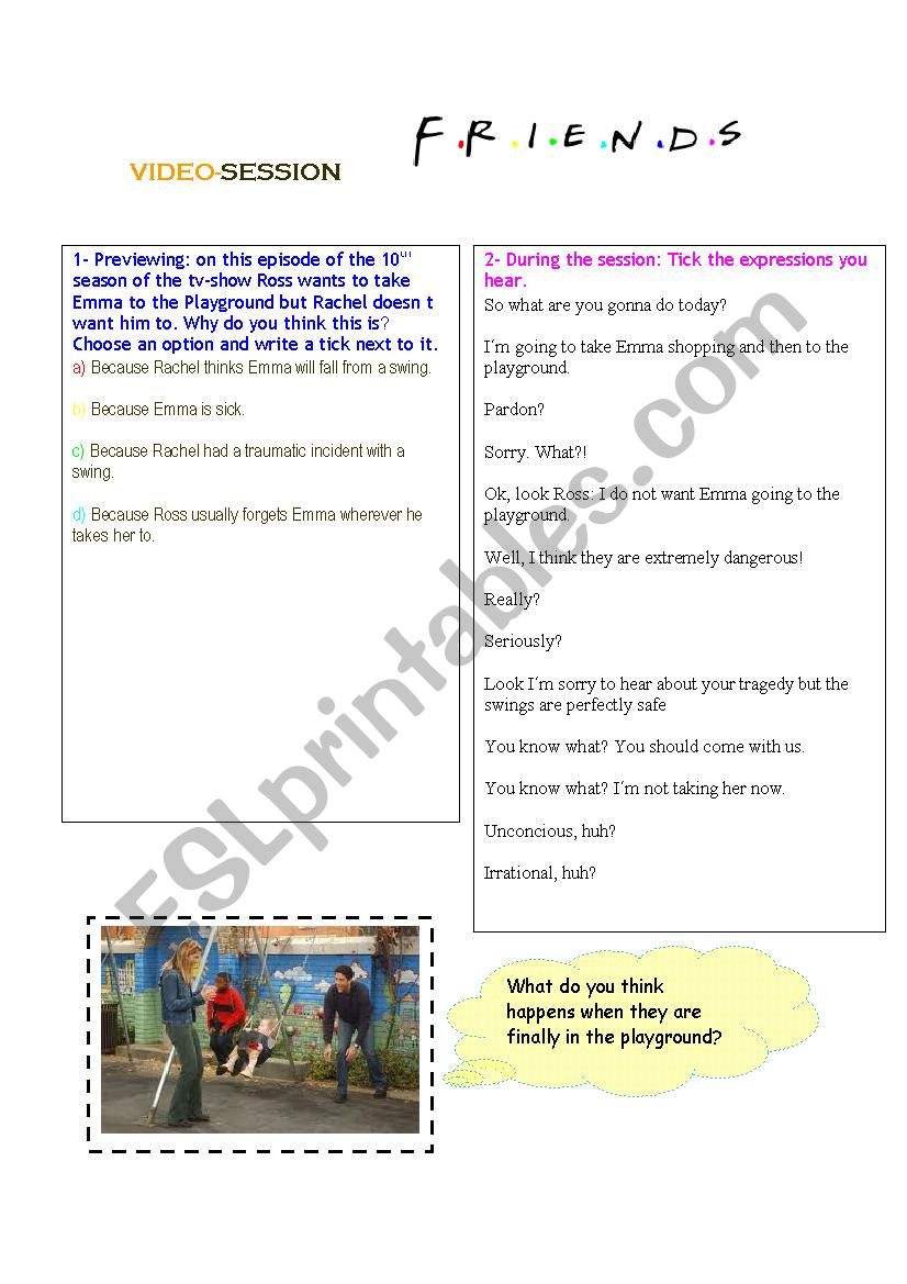 Ross And Reichal video worksheet