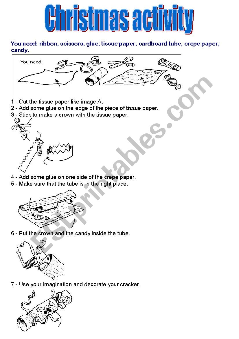 christmas worksheet