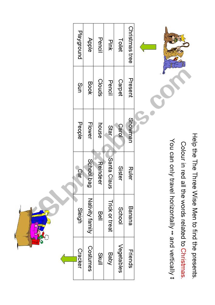 Help the wise man worksheet