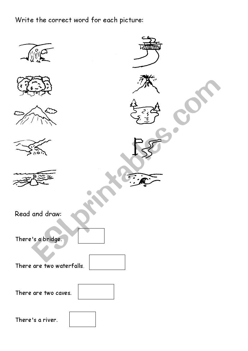 nature esl worksheet by roby69