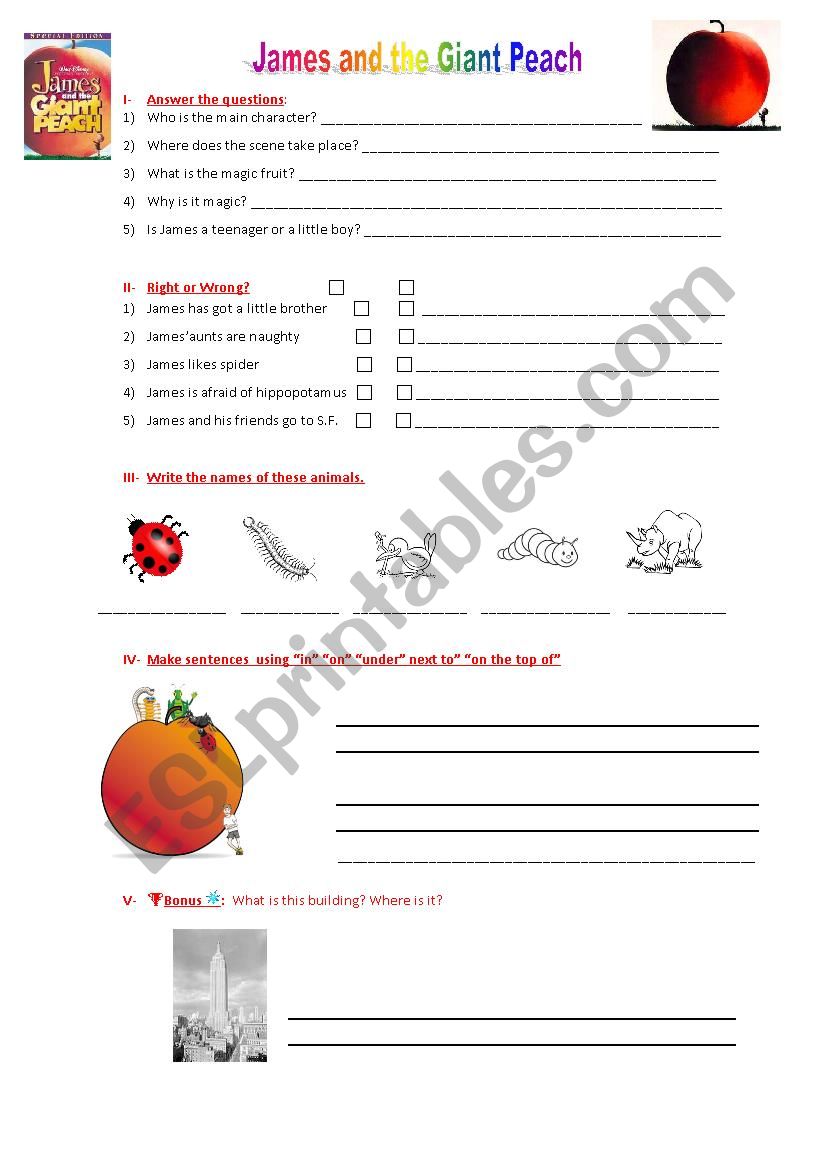 james-and-the-giant-peach-esl-worksheet-by-delphinemadore