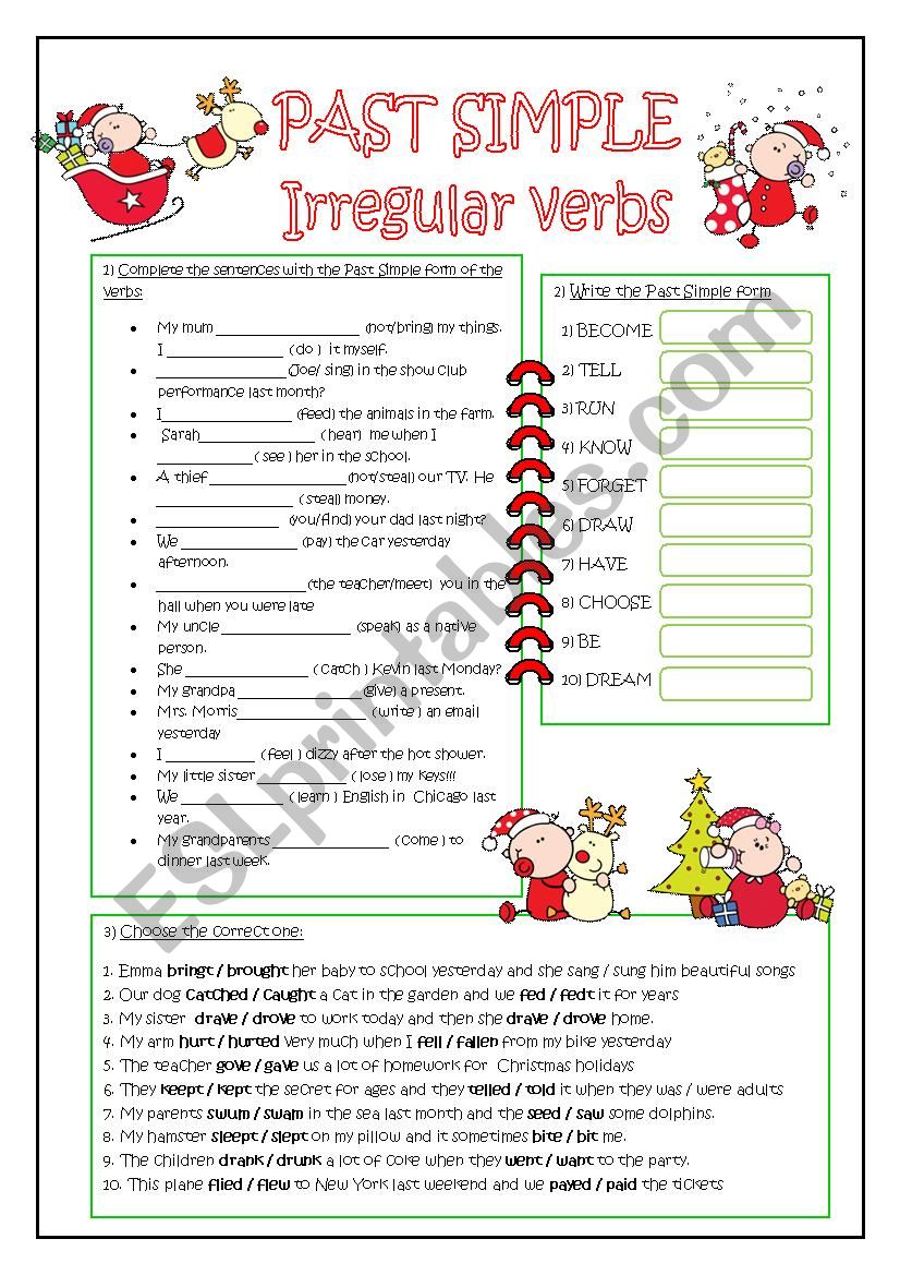 past-simple-regular-and-irregular-verbs-esl-worksheet-by-diana