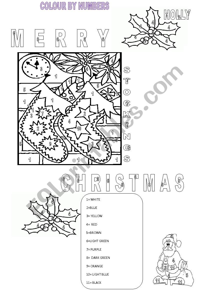 CHRISTMAS FUN - ESL worksheet by LIA THE TEACHER