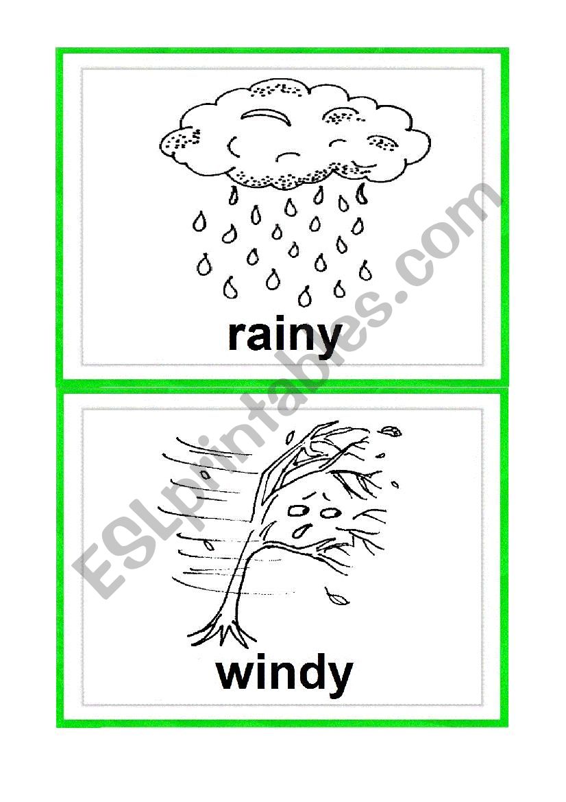 Windy Weather worksheet