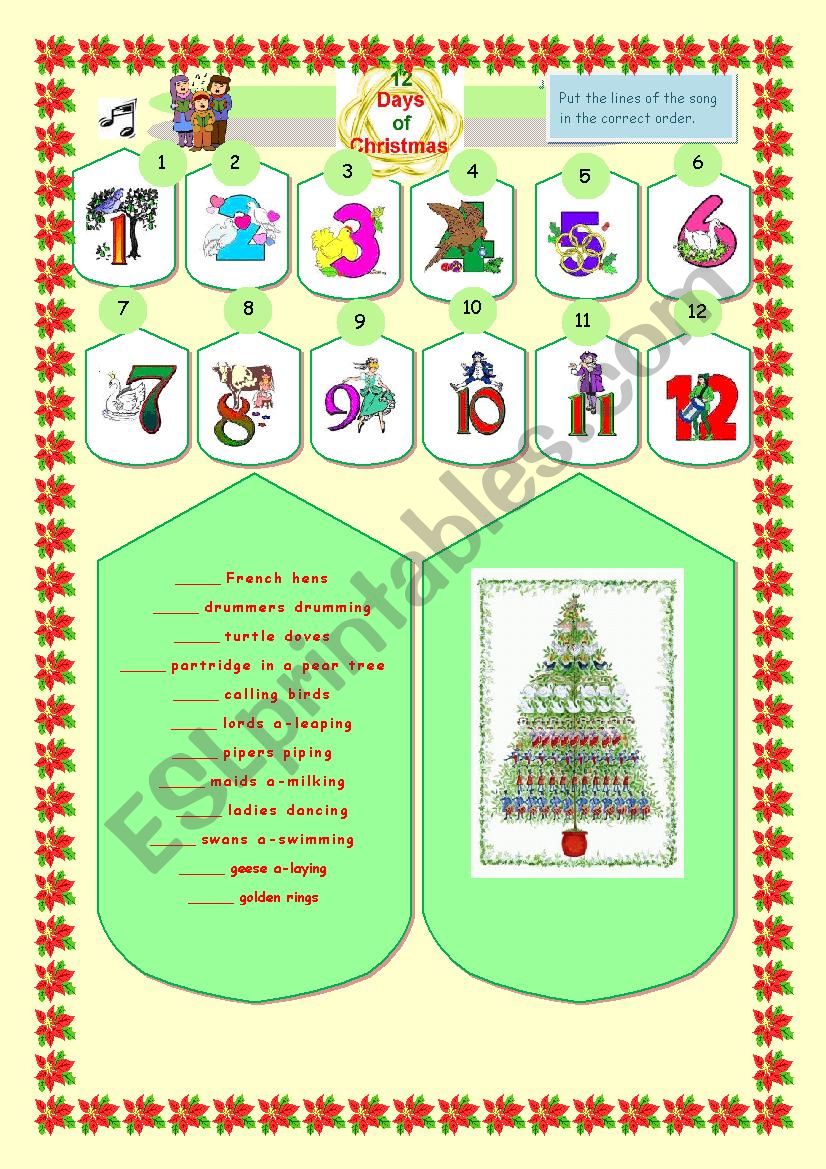 twelve-days-of-christmas-math-worksheets-free-printable
