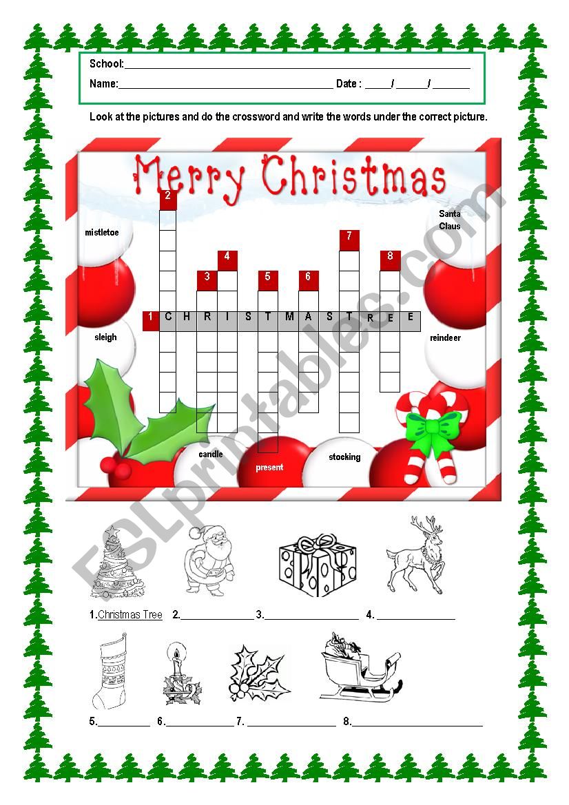 christmas-esl-worksheet-by-claudiaabreu