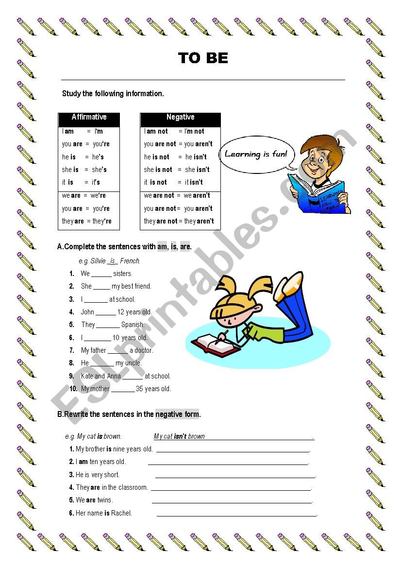 Verb ´to be´ and ´have got´ - ESL worksheet by ClaudiaAbreu