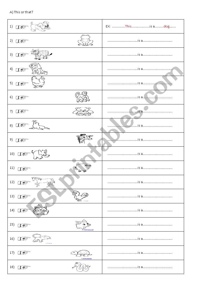 Possessive pronouns worksheet