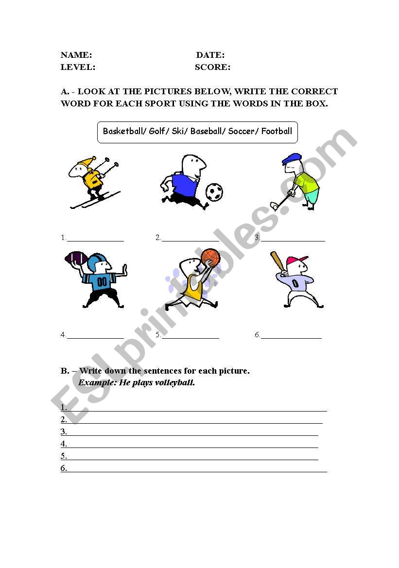 quiz worksheet