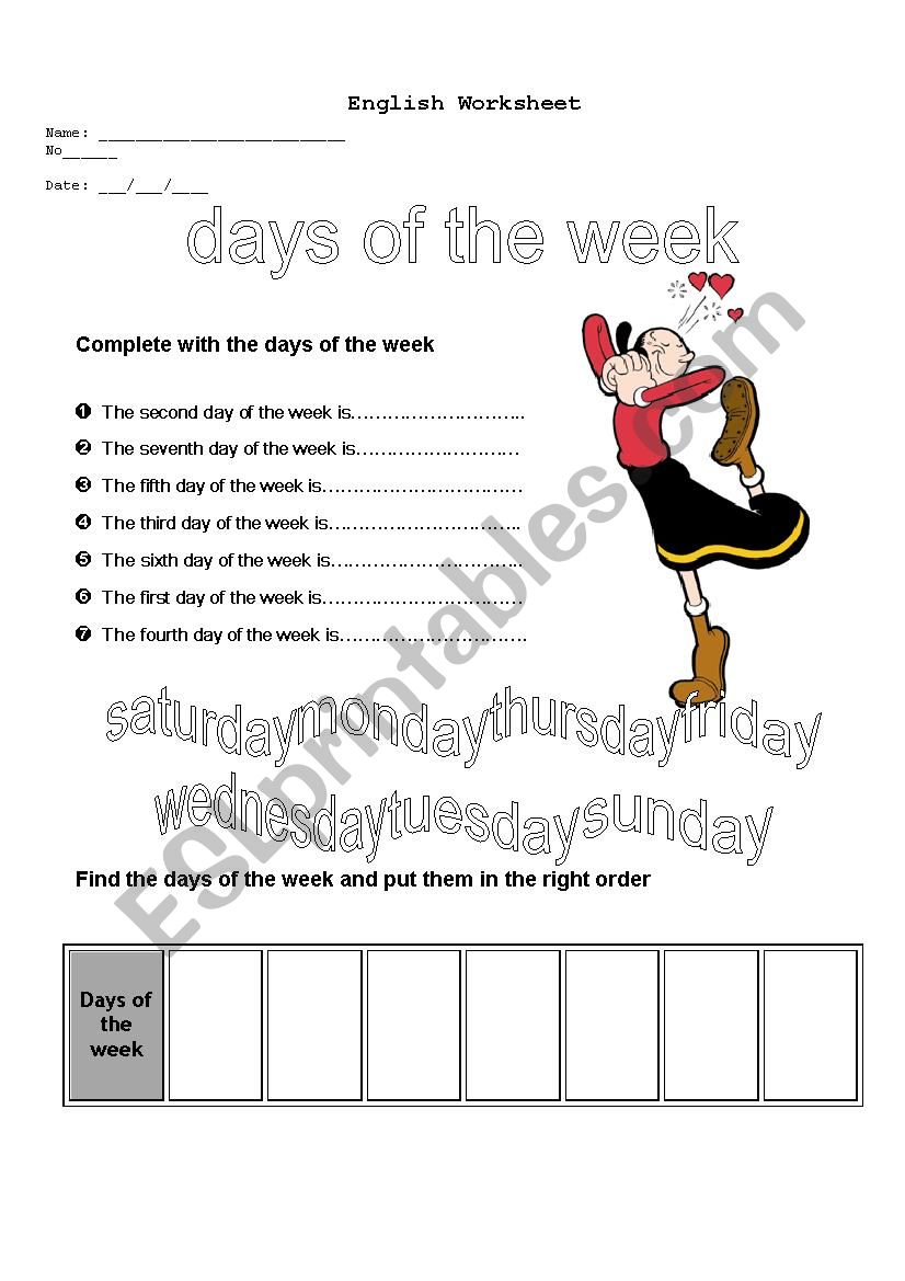 New worksheet