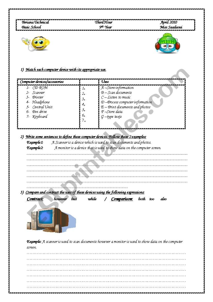 computer devices and their uses