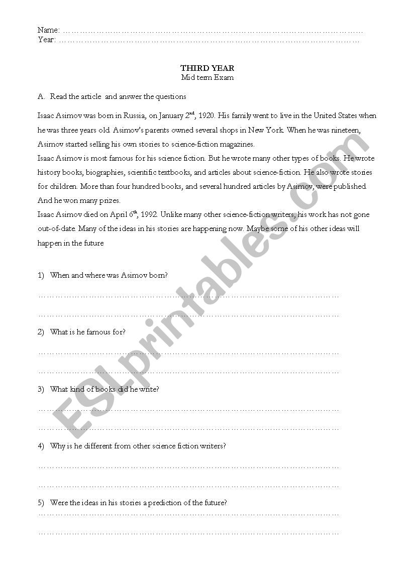 Exam Upbeat Pre intermediate  worksheet