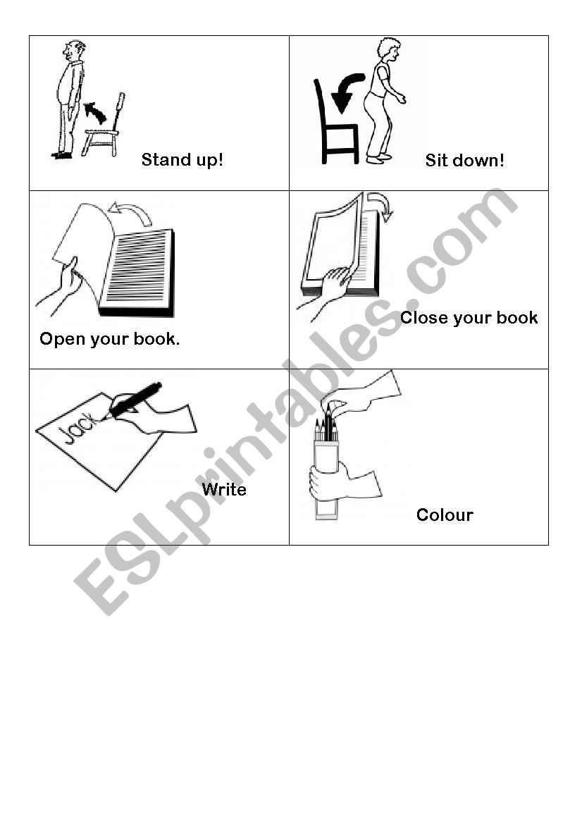 classroom-instructions-esl-worksheet-by-andrea02