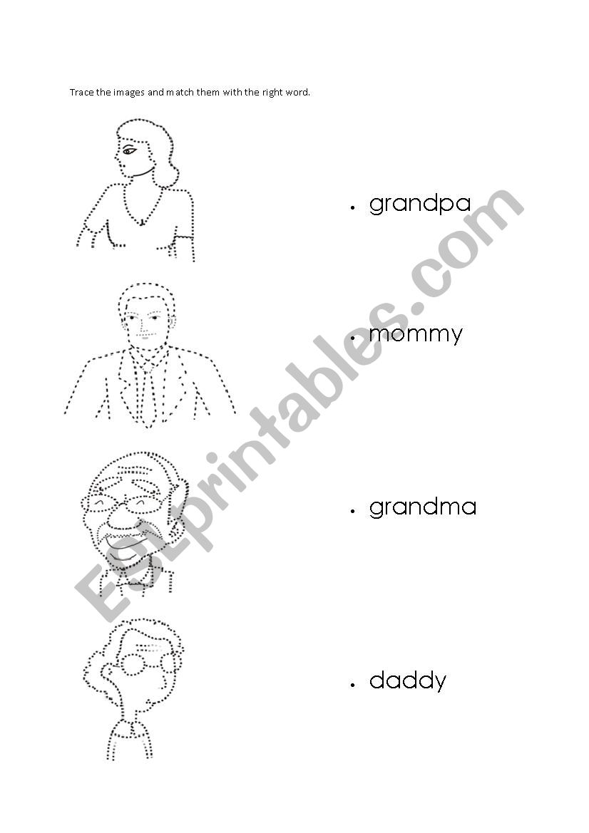 Family worksheet