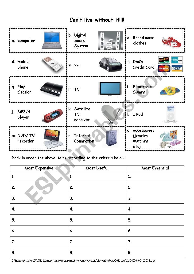 This worksheet is about the perception of modern teenagers