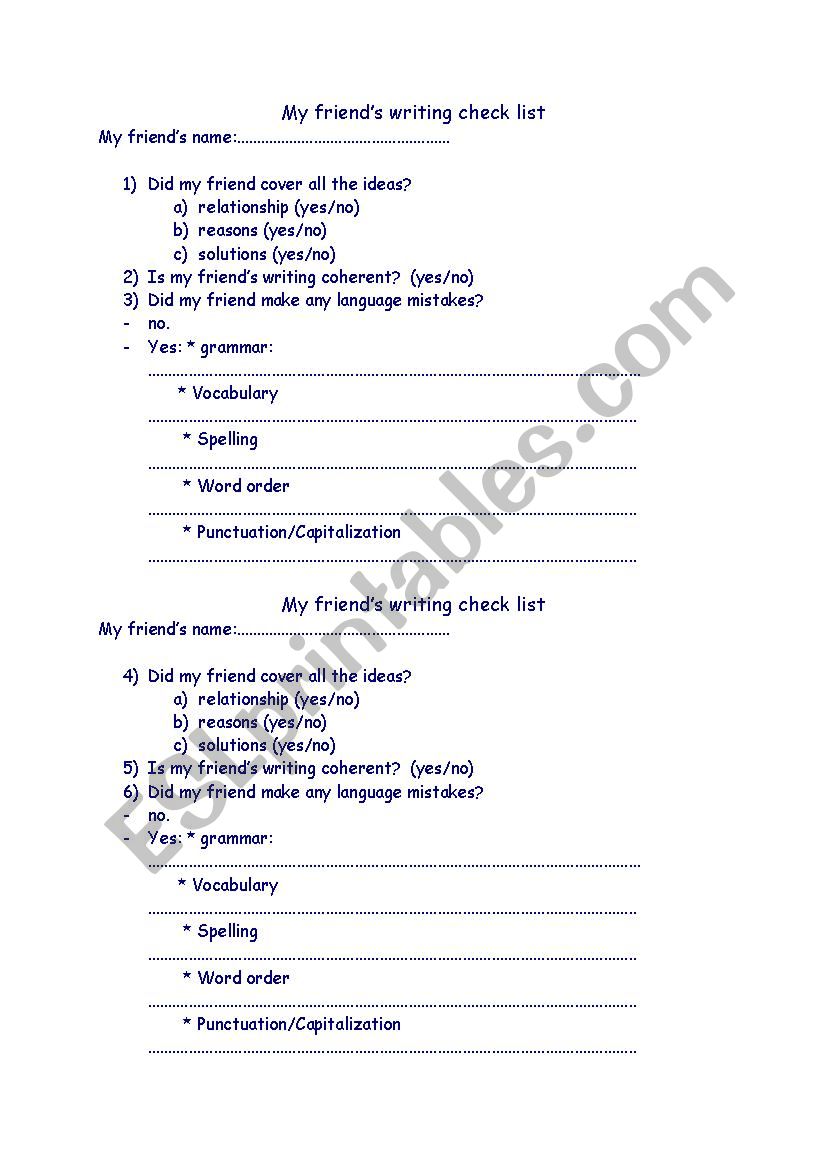 writing about teen parent relationships esl worksheet by nani and malam