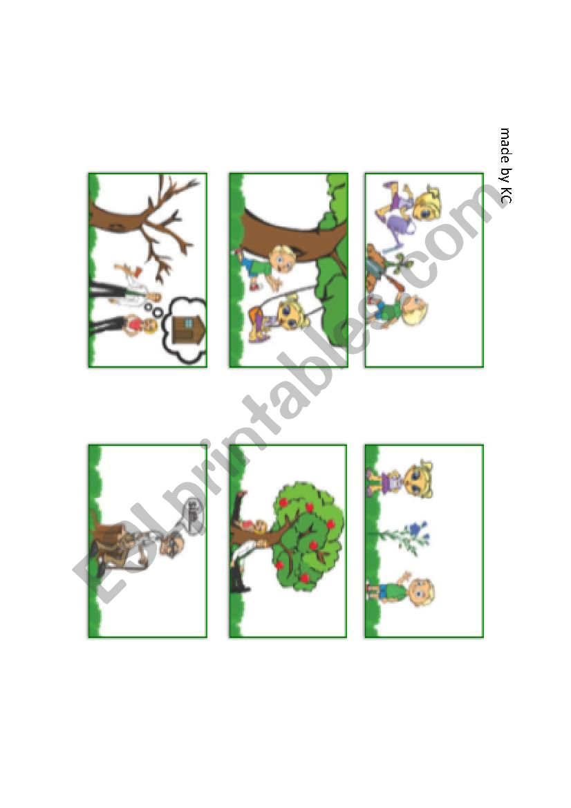 Save a Tree Activity worksheet