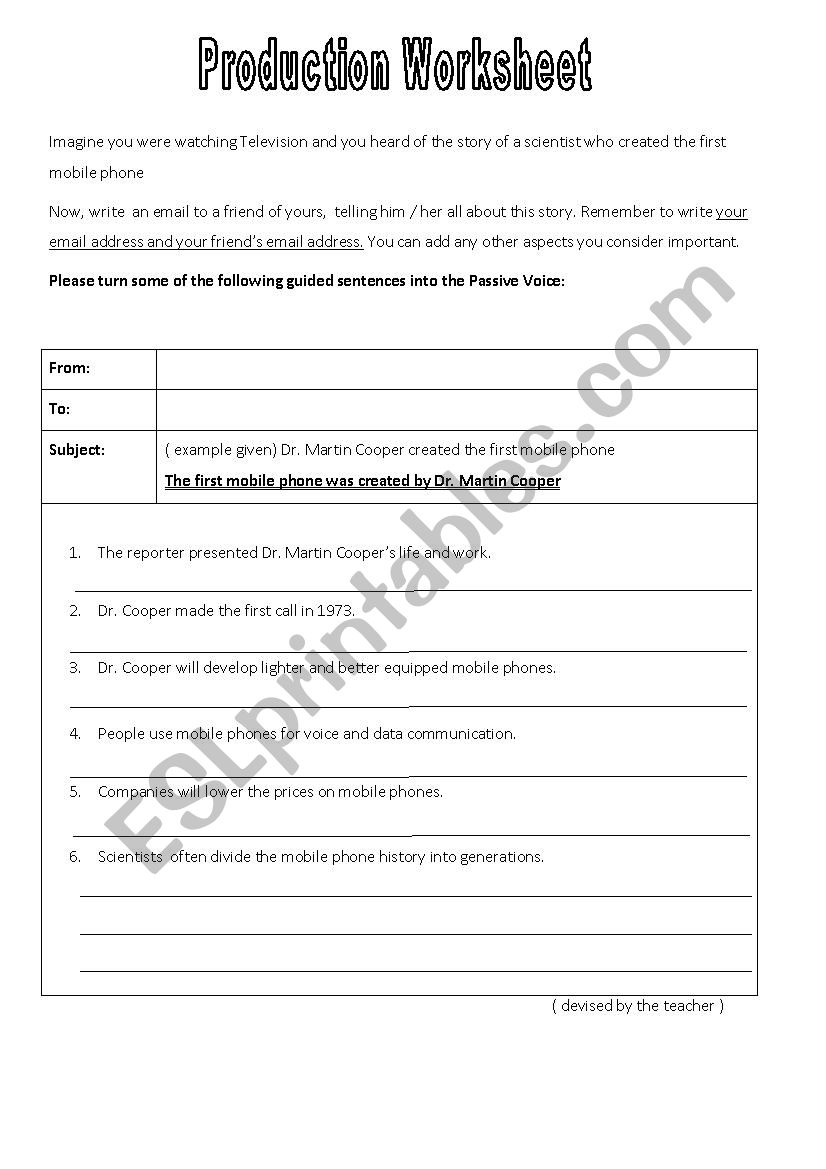 Guided_Production_Exercies worksheet