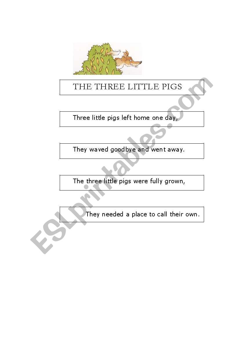 Nursery Tales worksheet