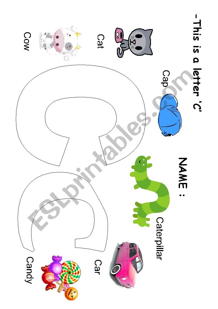 letter-c-words-esl-worksheet-by-mjeileen