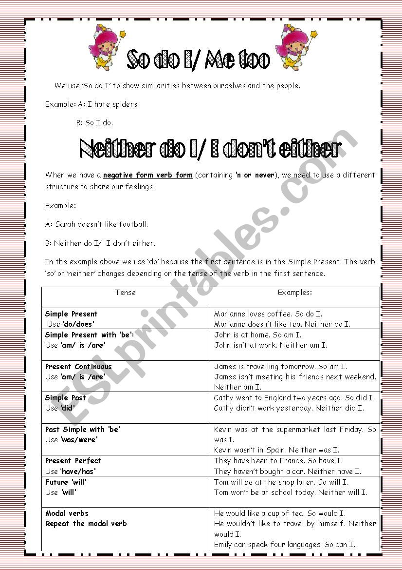 so-do-i-me-too-neither-do-i-i-don-t-either-esl-worksheet-by-jessisun