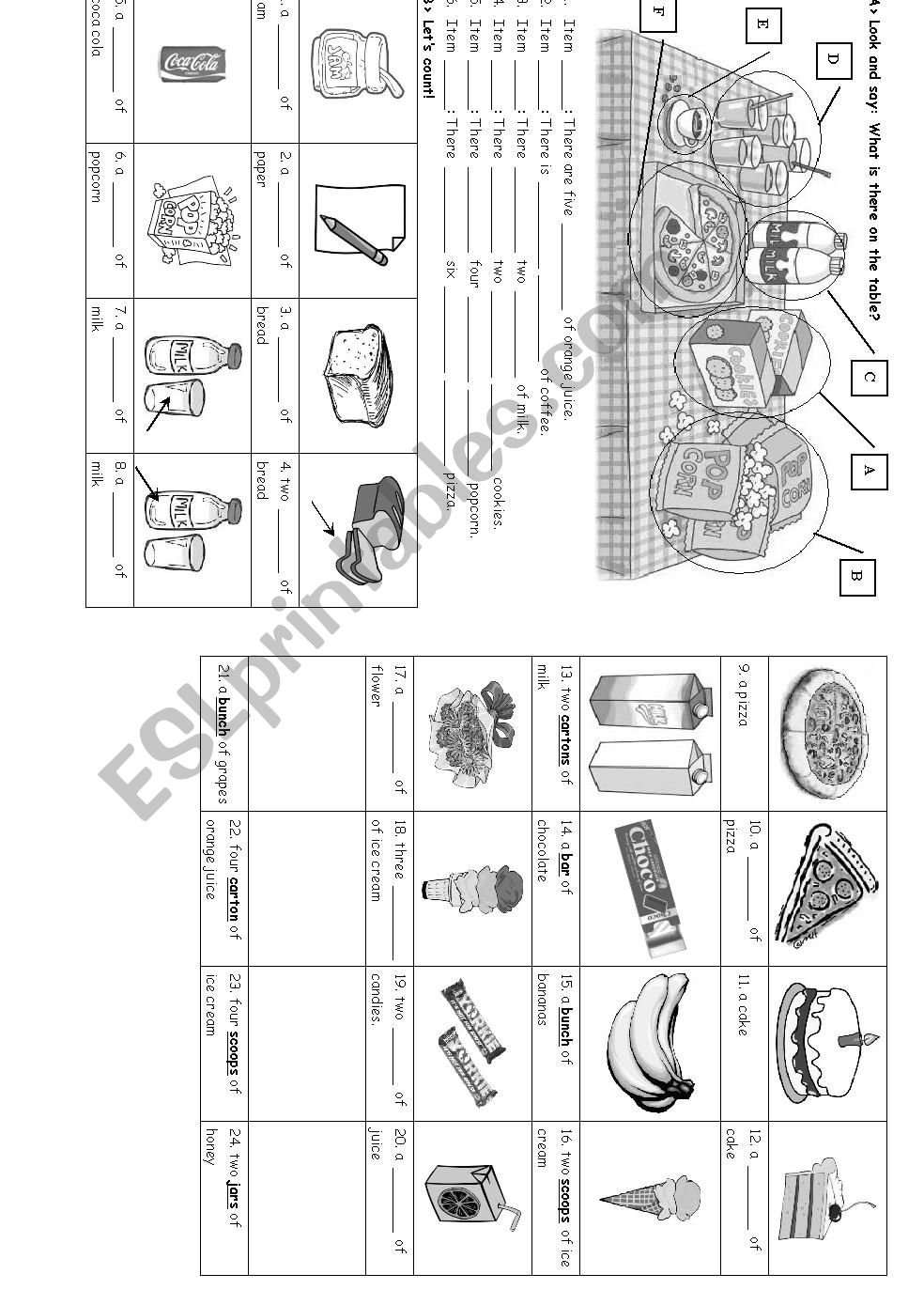 Quantifiers worksheet