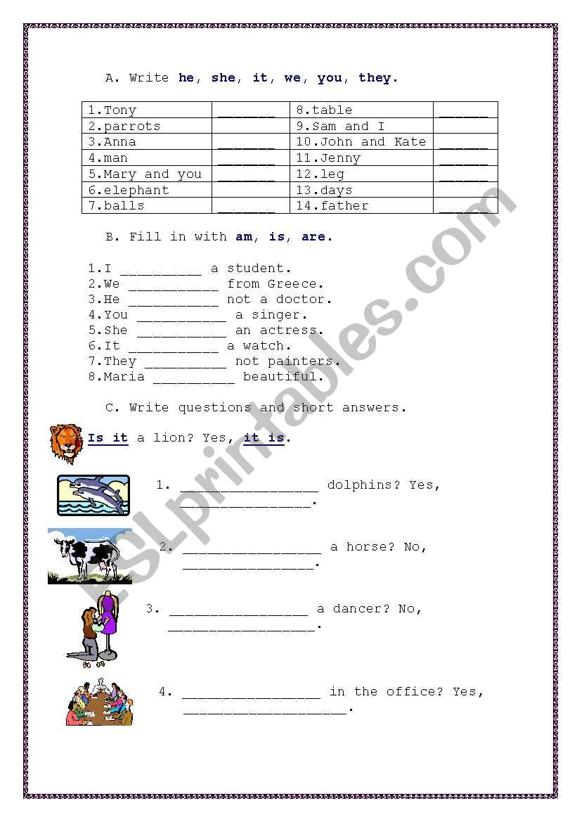 the time worksheet