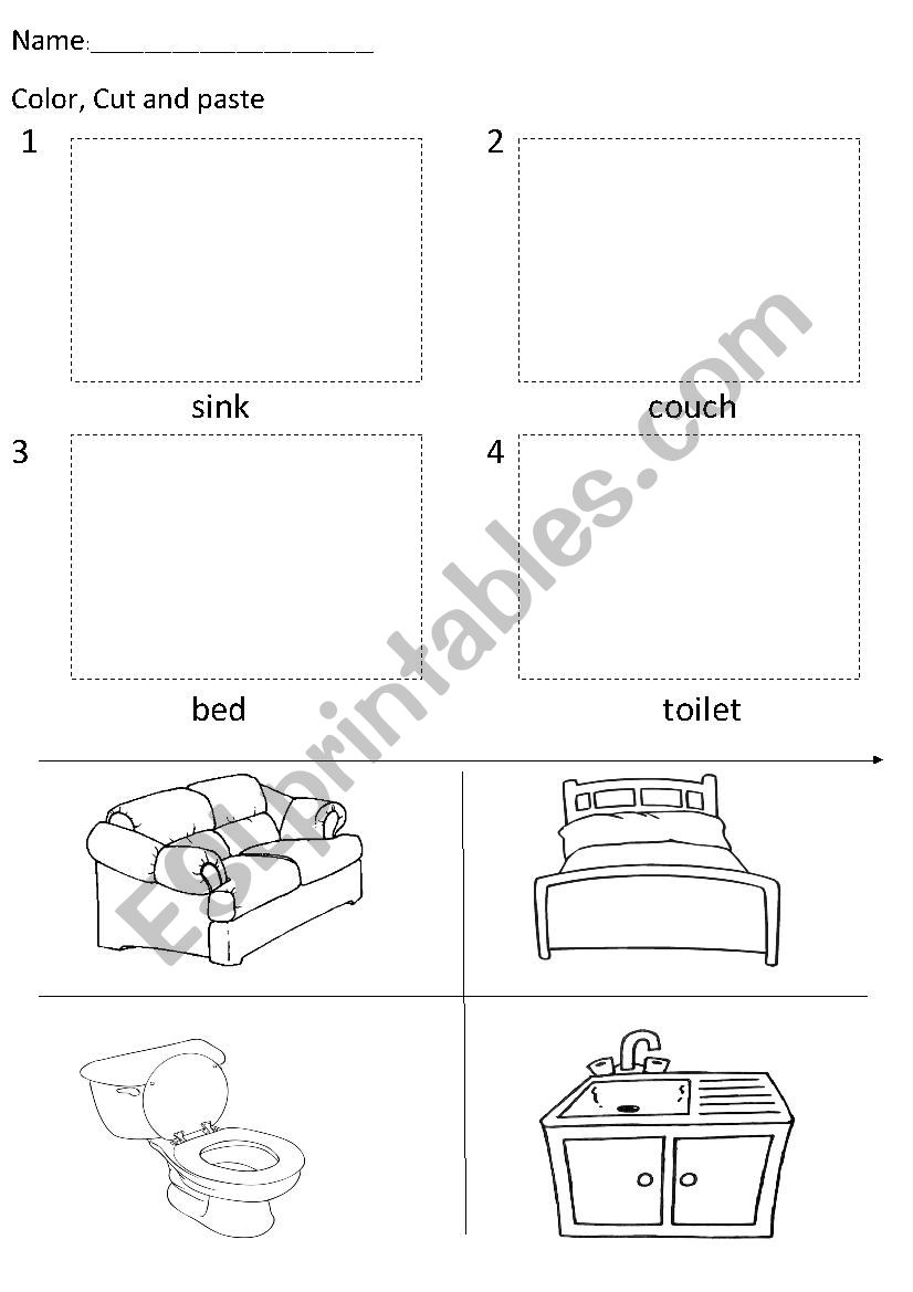 the-house-esl-worksheet-by-chere