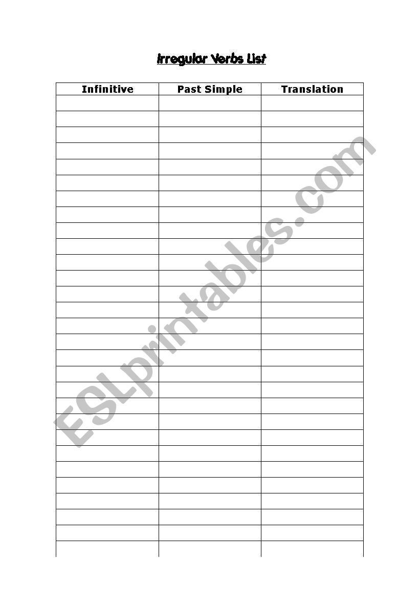 english-worksheets-blank-list-irregular-regular-verbs