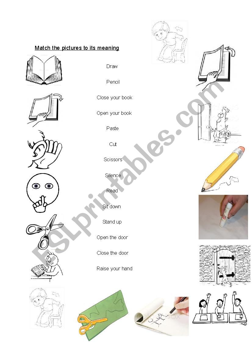 Commands Esl Worksheet