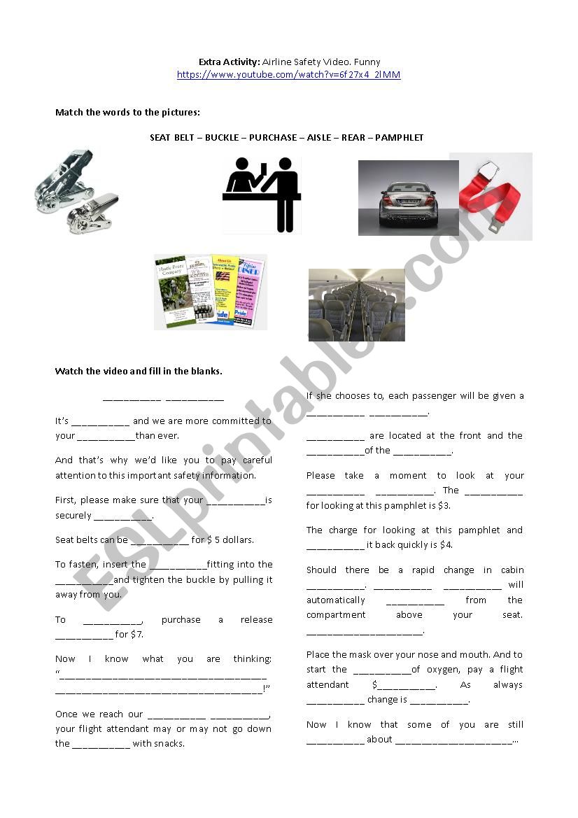 MadTV_Getting an airplane worksheet