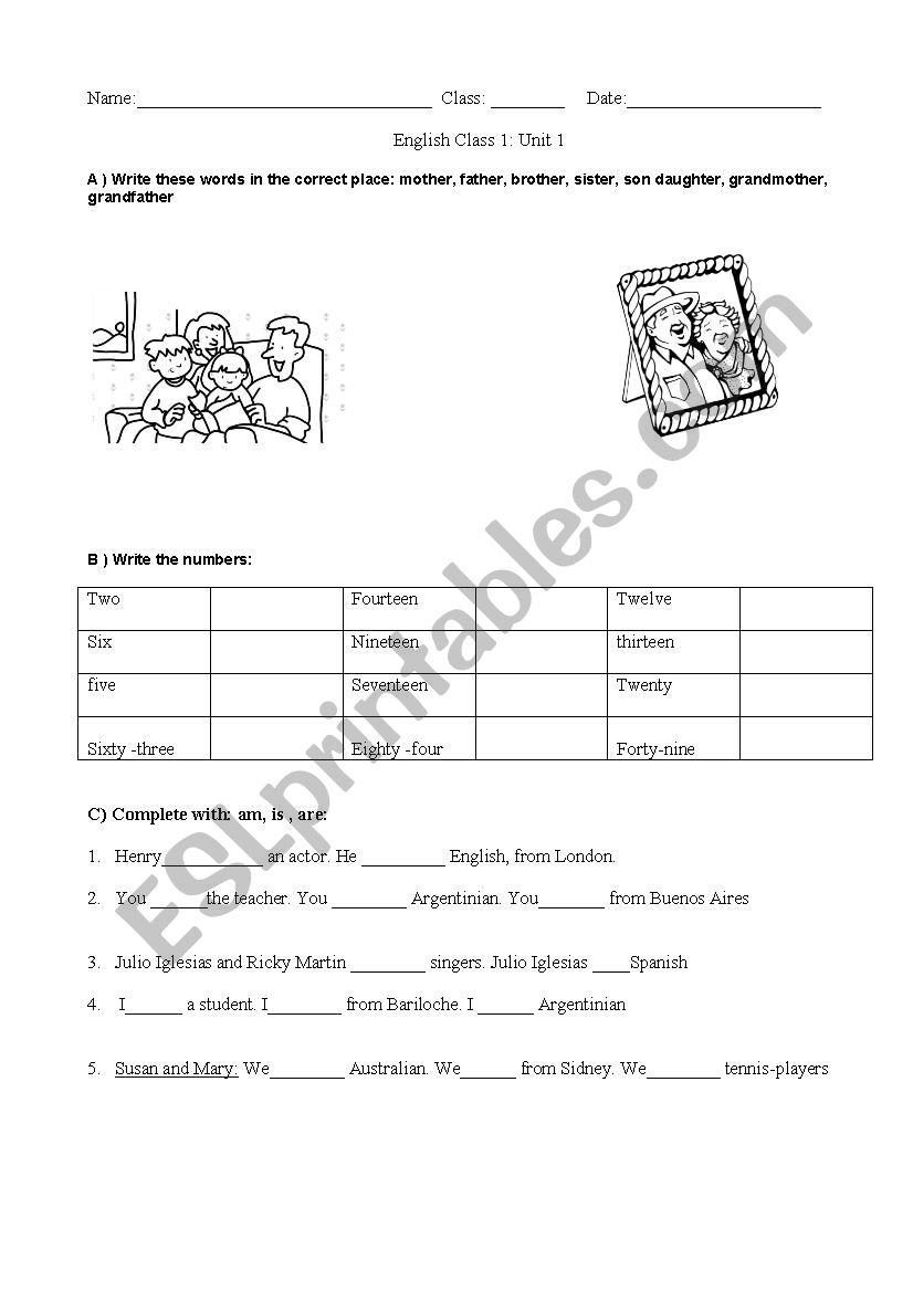 members-of-family-verb-to-be-esl-worksheet-by-claril