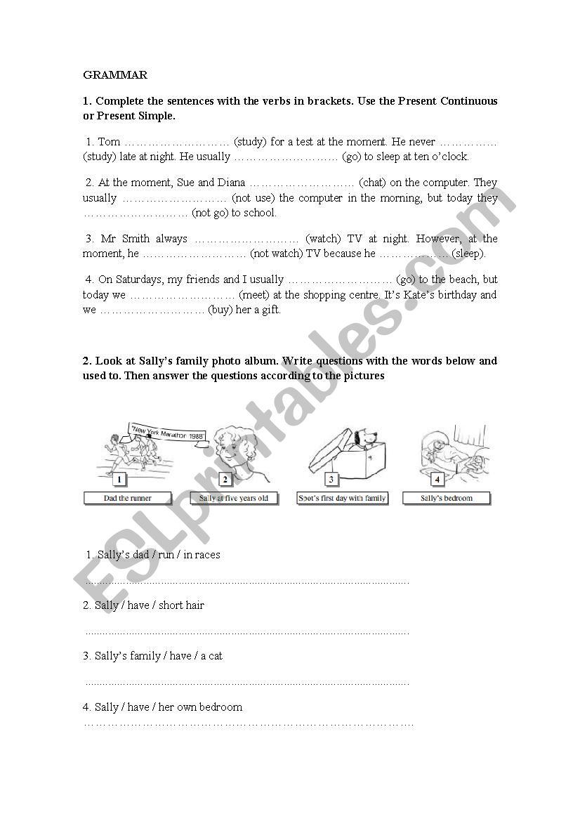 4 ESO REVISION worksheet