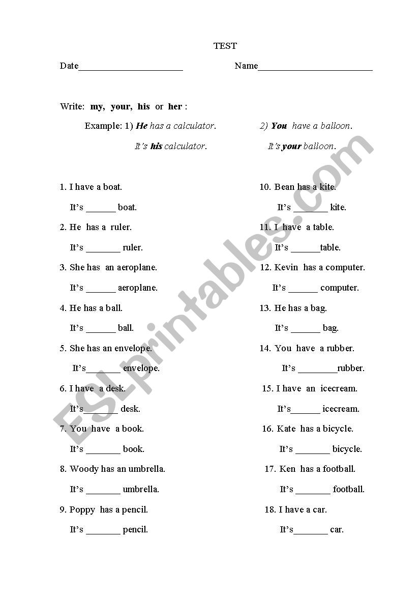 test-possessive-pronouns-esl-worksheet-by-aivengo