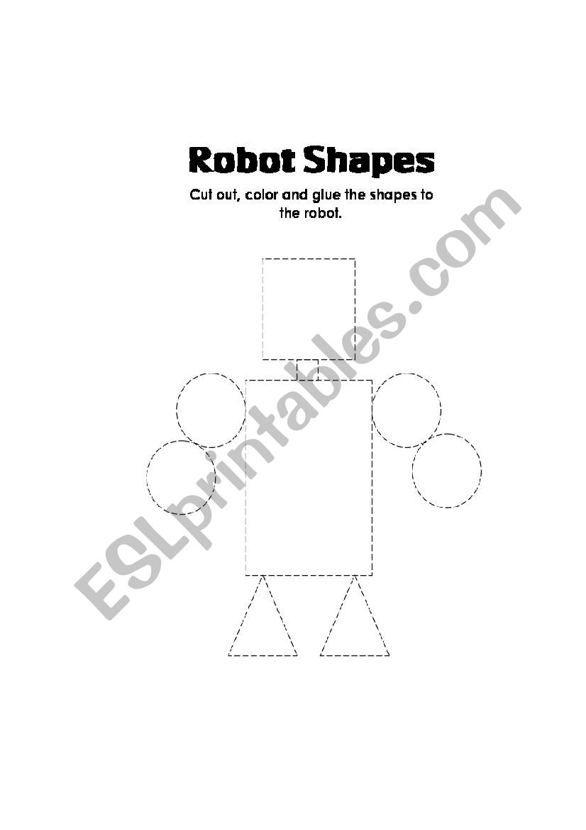 Making the robot worksheet