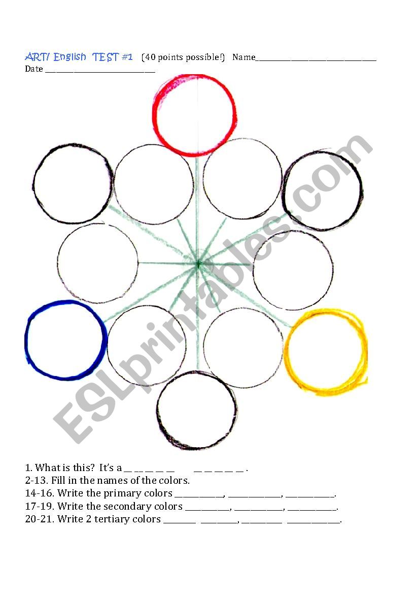 ArtEnglish Test #1    (Chilean influence)