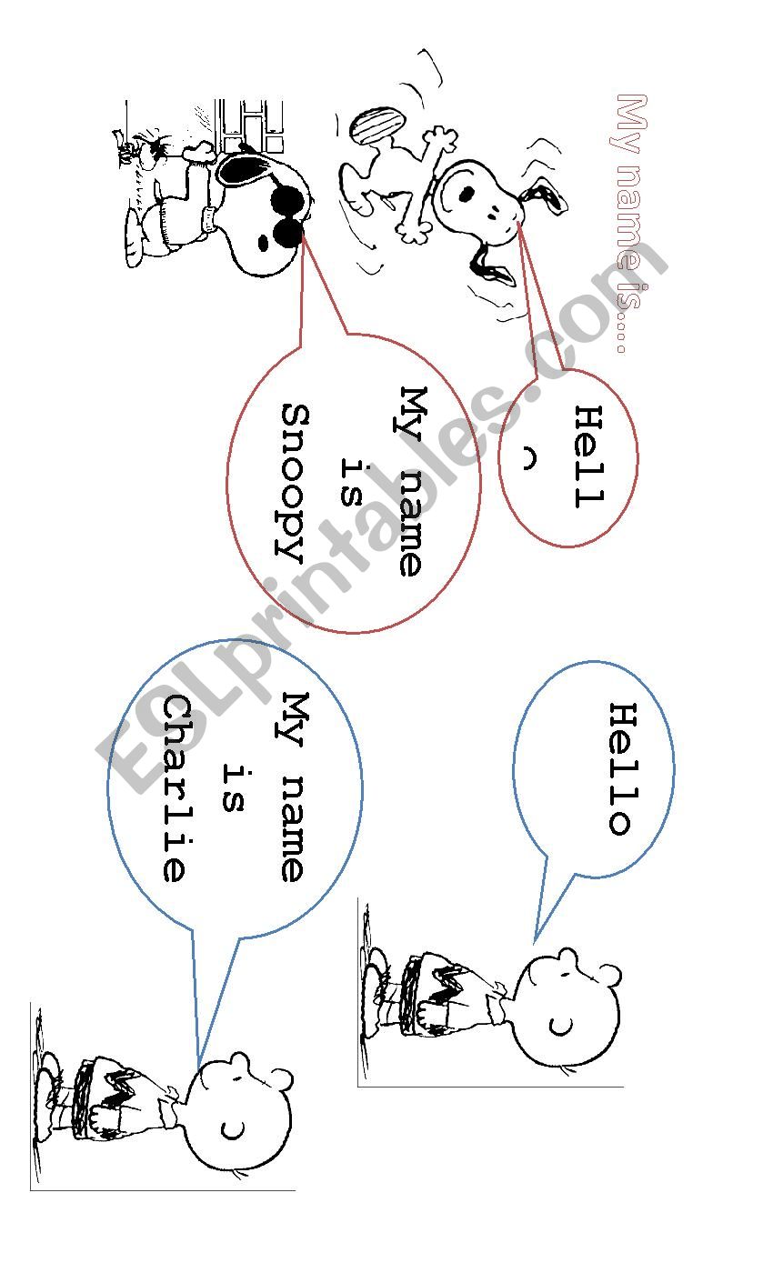 personal presentation worksheet