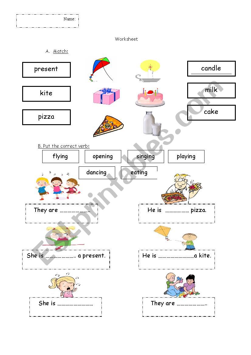 birthday worksheet