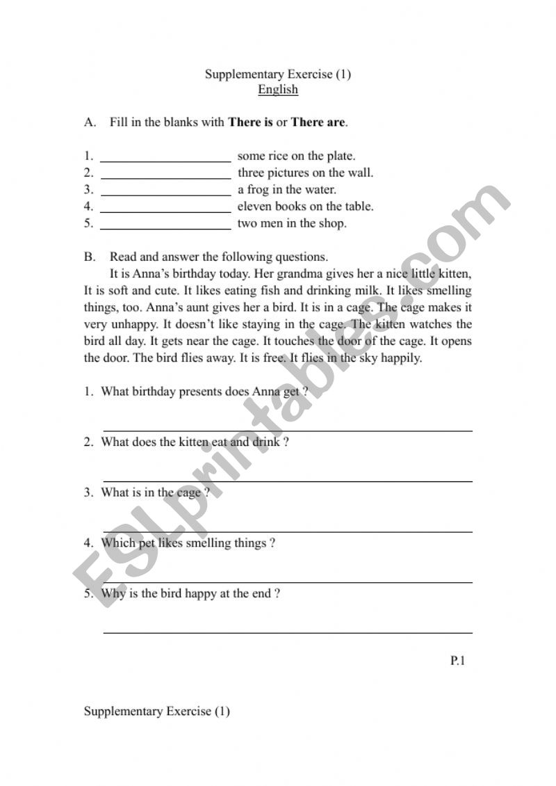 Complete The Sentences Exercise Esl Worksheet By Sukic 