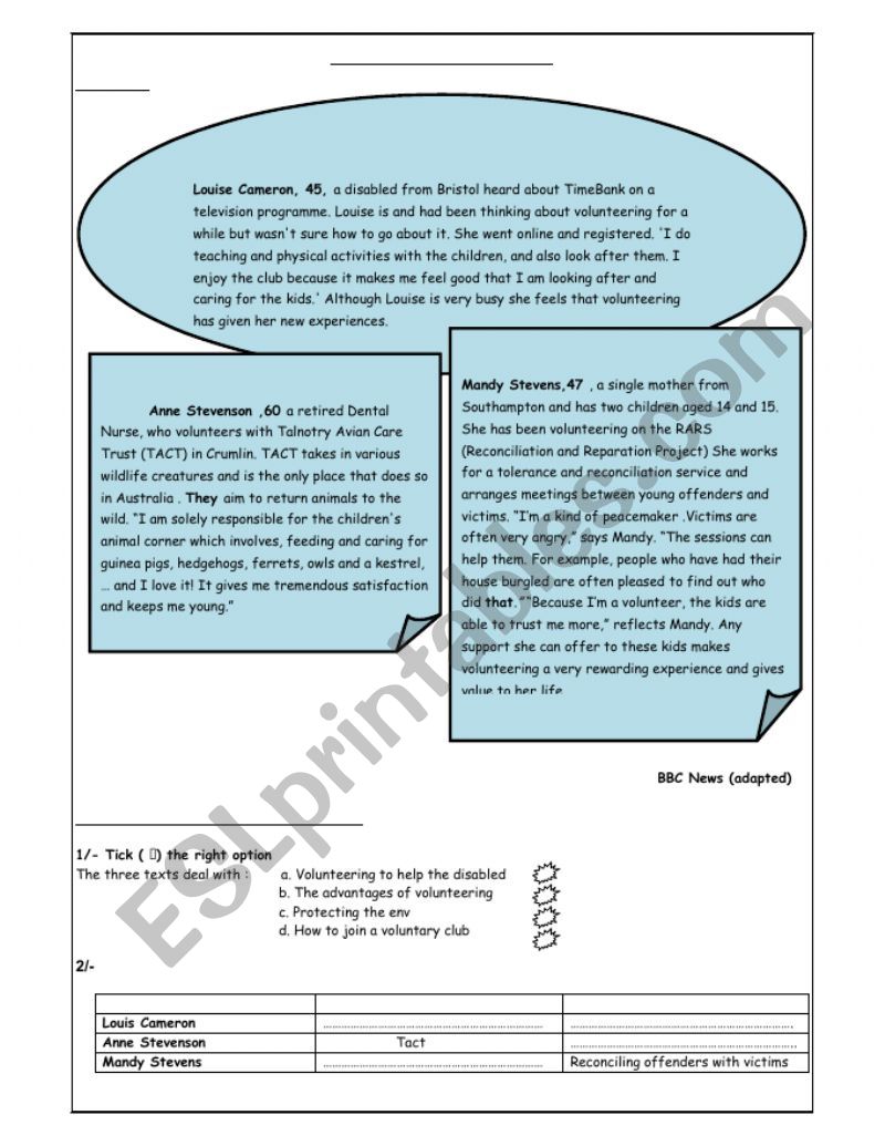 Full Term Test 3 worksheet