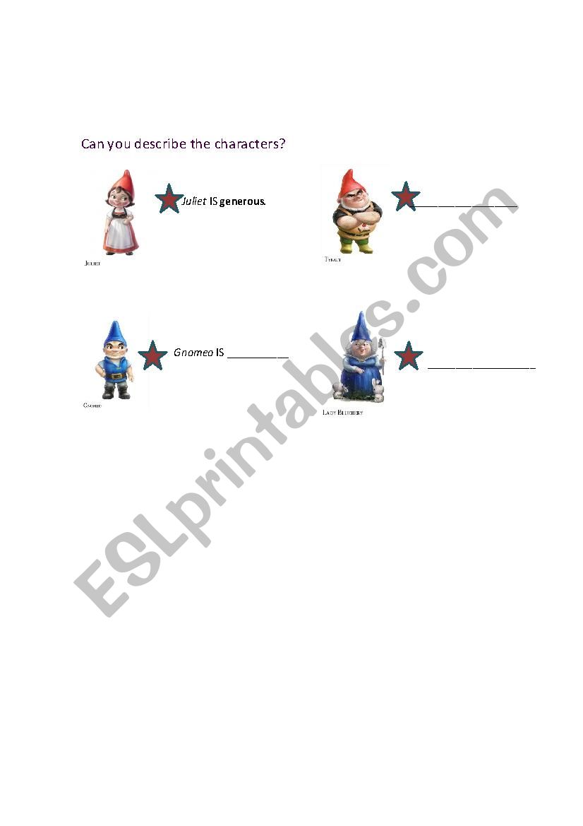 Gnomeo And Juliet Printables Classroom Fun Book Themes Activities